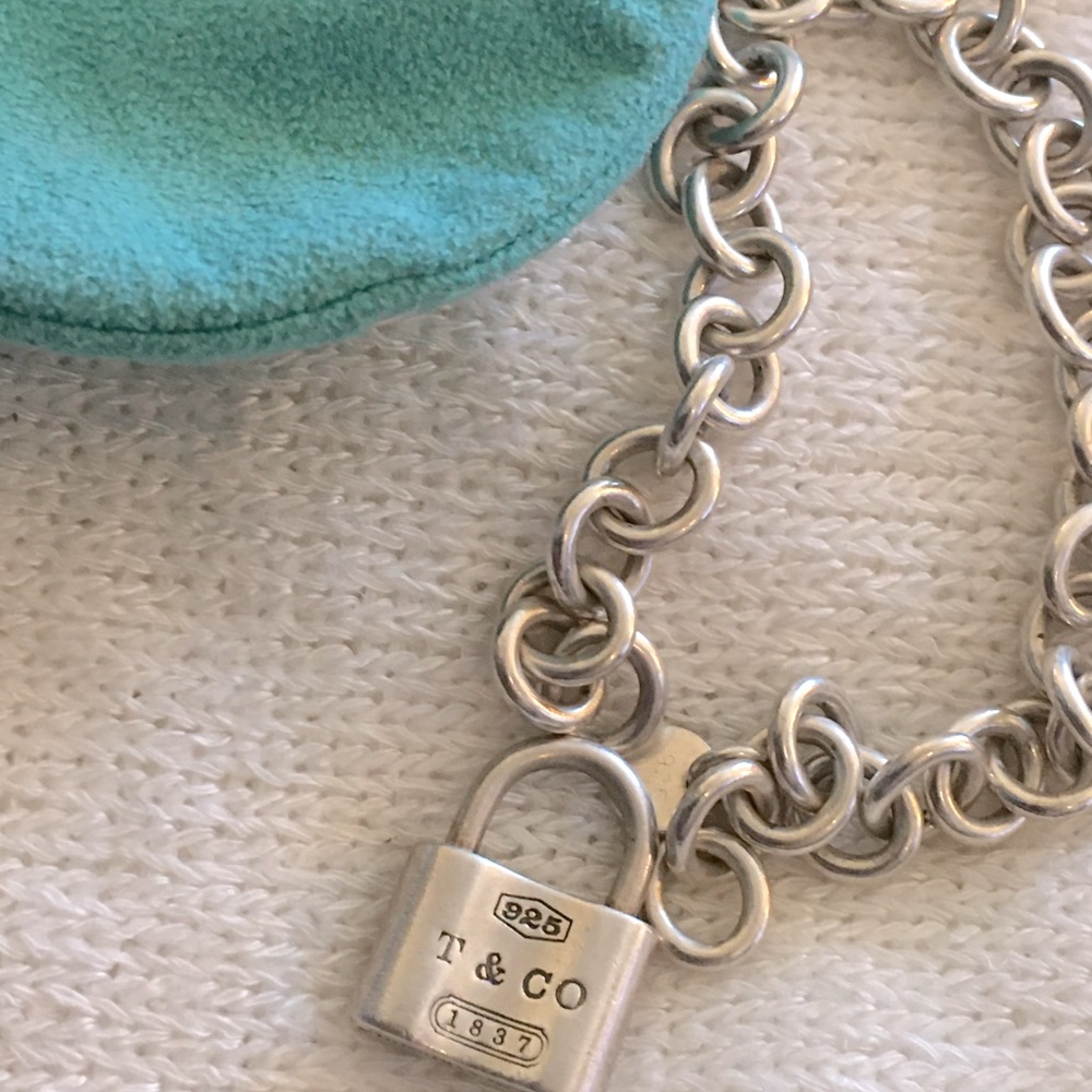 Authentic Tiffany & Co Lock Bracelet (retired!)
